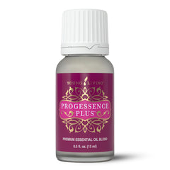 Young Living Progressence front packaging showing bottle and label, highlights purity