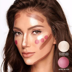 youngfocus applied on model demonstrating contour placement and natural lift