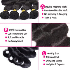 Youngirl weft detail shot displaying double-stitched weft for reduced shedding