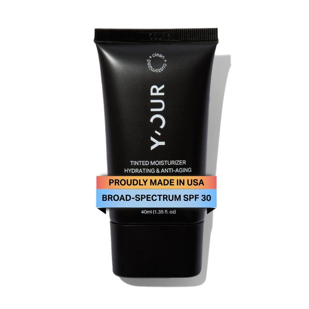 Y'OUR front tube showing product packaging and easy application benefit
