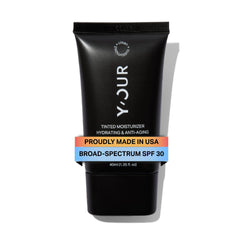 Y'OUR front tube showing product packaging and easy application benefit