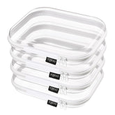 YQBRAO clear set front view showing organized makeup and quick visibility