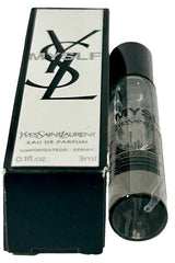 Yves Saint Laurent spray nozzle detail for precise, no-waste application