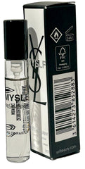 Yves Saint Laurent glass close-up highlighting sturdy premium finish