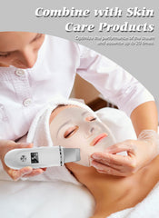 Ysxuan in-use during steam treatment illustrating gentle pore clearing