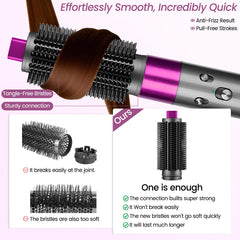 YTCHYYSK bristles detail showing soft-firm grip that reduces tugging benefit