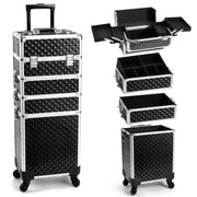 Yueieoun front view closed train case showing compact protection and mobility