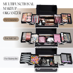 Yueieoun top compartment used as daily carry case for quick touch-ups