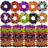 Yuxung front packaging showing 80 Halloween scrunchies, perfect for parties