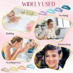 Yuxung clip holding a twisted updo demonstrating reliable all-day hold