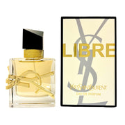 Yves Saint Laurent Libre front packaging shows elegant bottle and brand identity for instant recognition