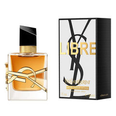 Yves Saint Laurent Libre Intense close-up of perfumed liquid color conveying concentrated richness and allure