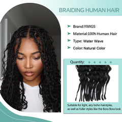 YWIGS detailed shot of end tips showing soft finish and reduced split ends