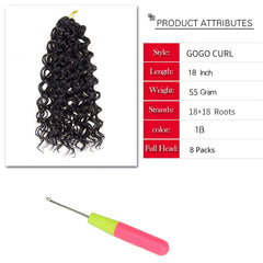 YXCHERISHAIR installed on model demonstrating natural bounce and volume