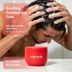 YYONPQ Bekynd applied to scalp being massaged for refreshed, balanced scalp benefit