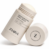 ZAAINA heel balm tube front view showing compact travel-friendly design and clear branding benefit