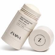 ZAAINA heel balm tube front view showing compact travel-friendly design and clear branding benefit