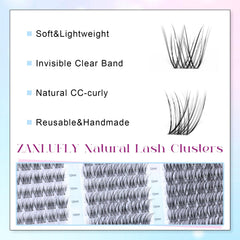 zanlufly tray with 180 wispy clusters for easy selection