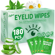 Zeefpod front packaging showing 180 individually wrapped wipes for hygiene