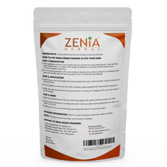 Zenia powder close texture triple-sifted for smooth application