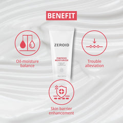 ZEROID pump application demonstrating easy dispensing and controlled amount benefit