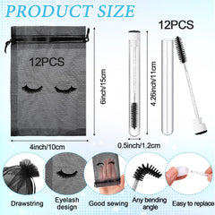 Zhehao lash cleaning brush detail showing soft bristles for gentle extension maintenance benefit