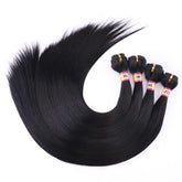 ZHENLISI front packaging showing four bundles and natural black benefit instant volume