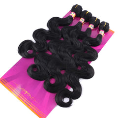 ZHENLISI bundles in use during quick-weave installation for faster salon-style results