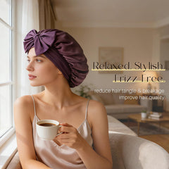 ZIMASILK long ice-silk ties detail providing adjustable pressure-free fit