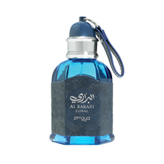 zimaya front bottle showing coral fragrance and clean glass benefit: clear product view