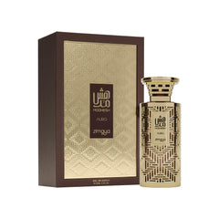 zimaya angled bottle highlighting glass texture and premium finish