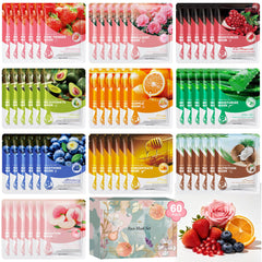ZKONLY front packaging of 60-pack face masks showing variety and gifting benefit