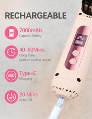 ZM ZHEMEI battery indicator lit showing long-lasting power benefit