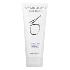 ZO SKIN HEALTH front bottle gentle cleanser showing clean packaging and daily-use benefit