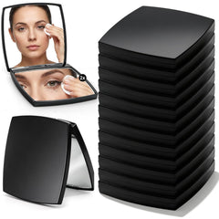 ZOOFOX front view of 12-pack compact mirrors showing bulk value and protection
