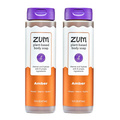 Zum amber front packaging showing warm label and 16 fl oz size, encourages selection