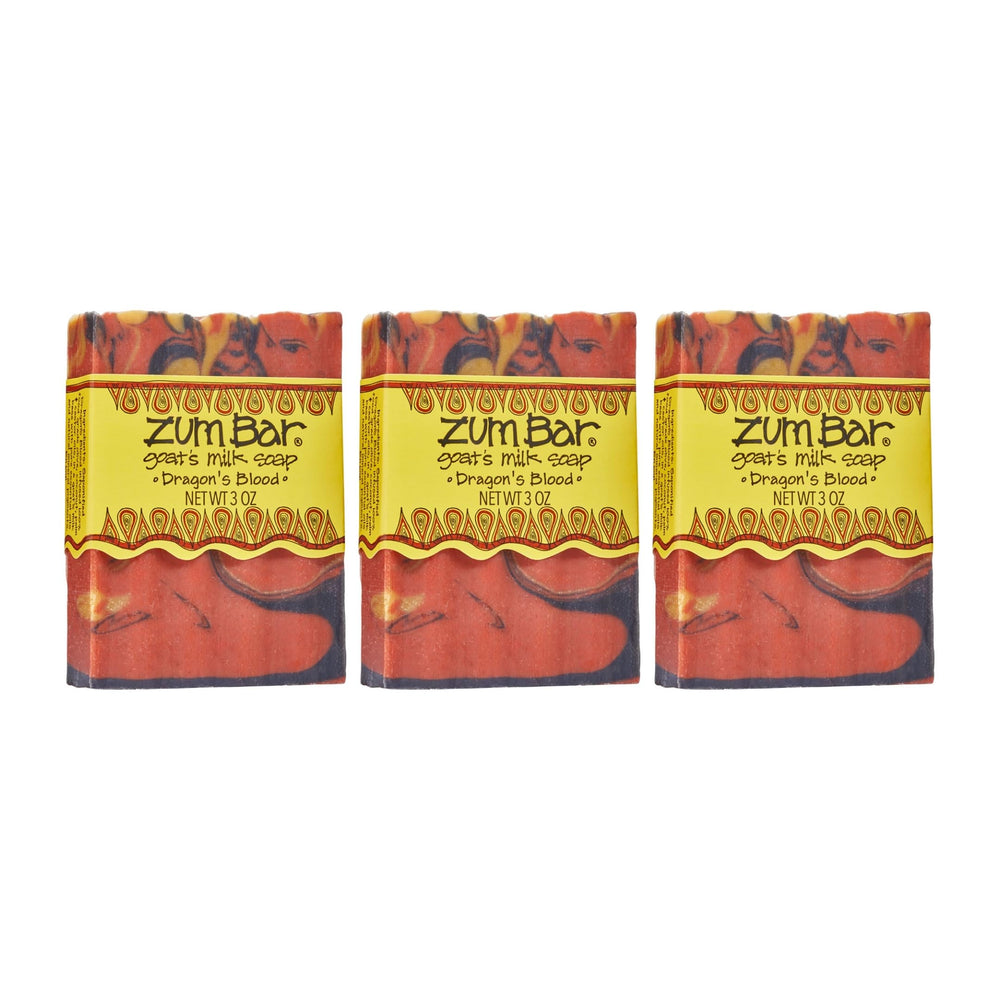Zum front packaging showing product trio and natural branding benefits moisturizing