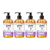Zum bottle front packaging showing lavender scent and 12 oz size benefiting visibility