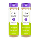 Zum lemongrass bottle front view showing clean label and scent benefit