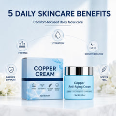 ZVBZVB cream dabbed on hand to show absorbency and non-greasy finish