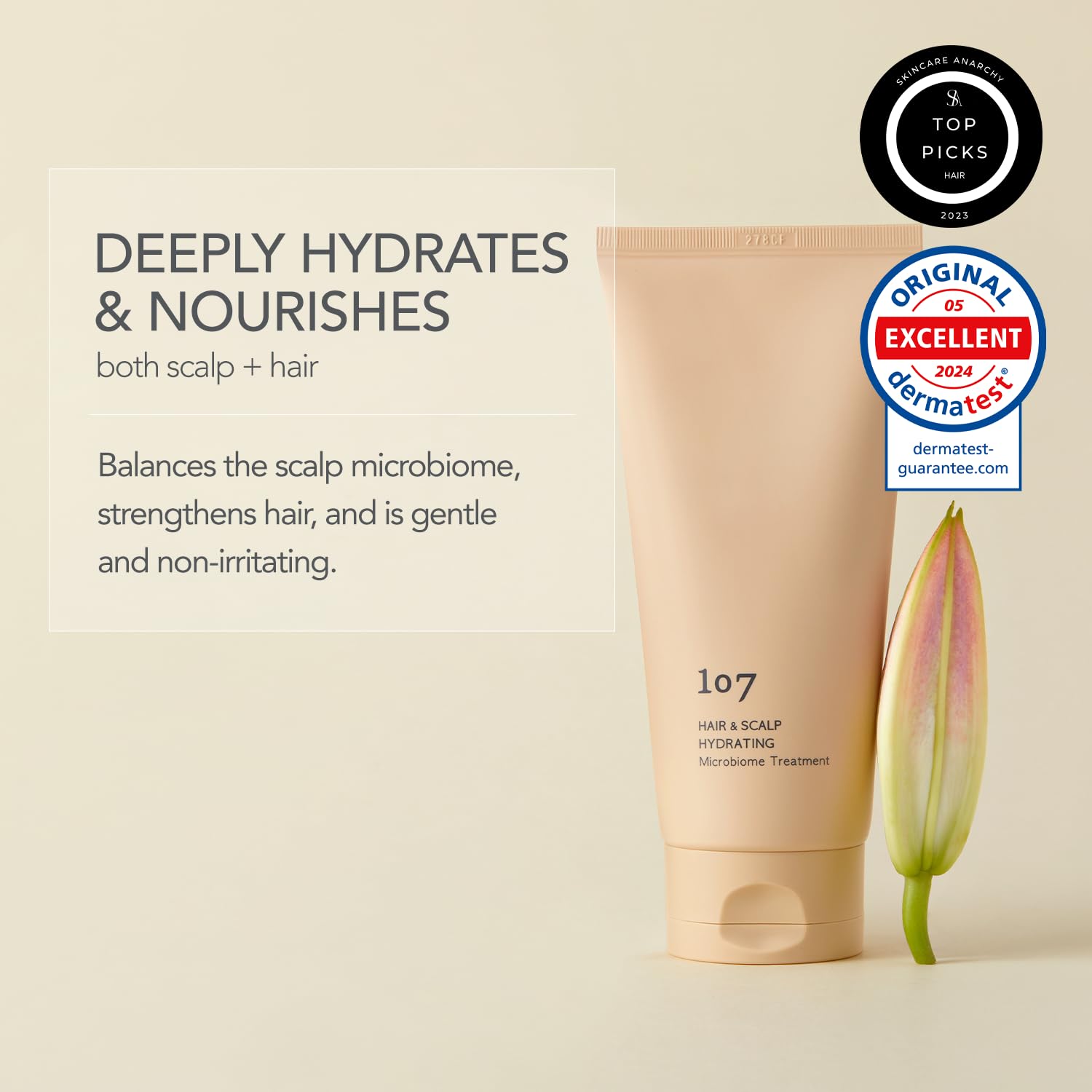 107 texture closeup of serum highlighting lightweight hydration and no residue