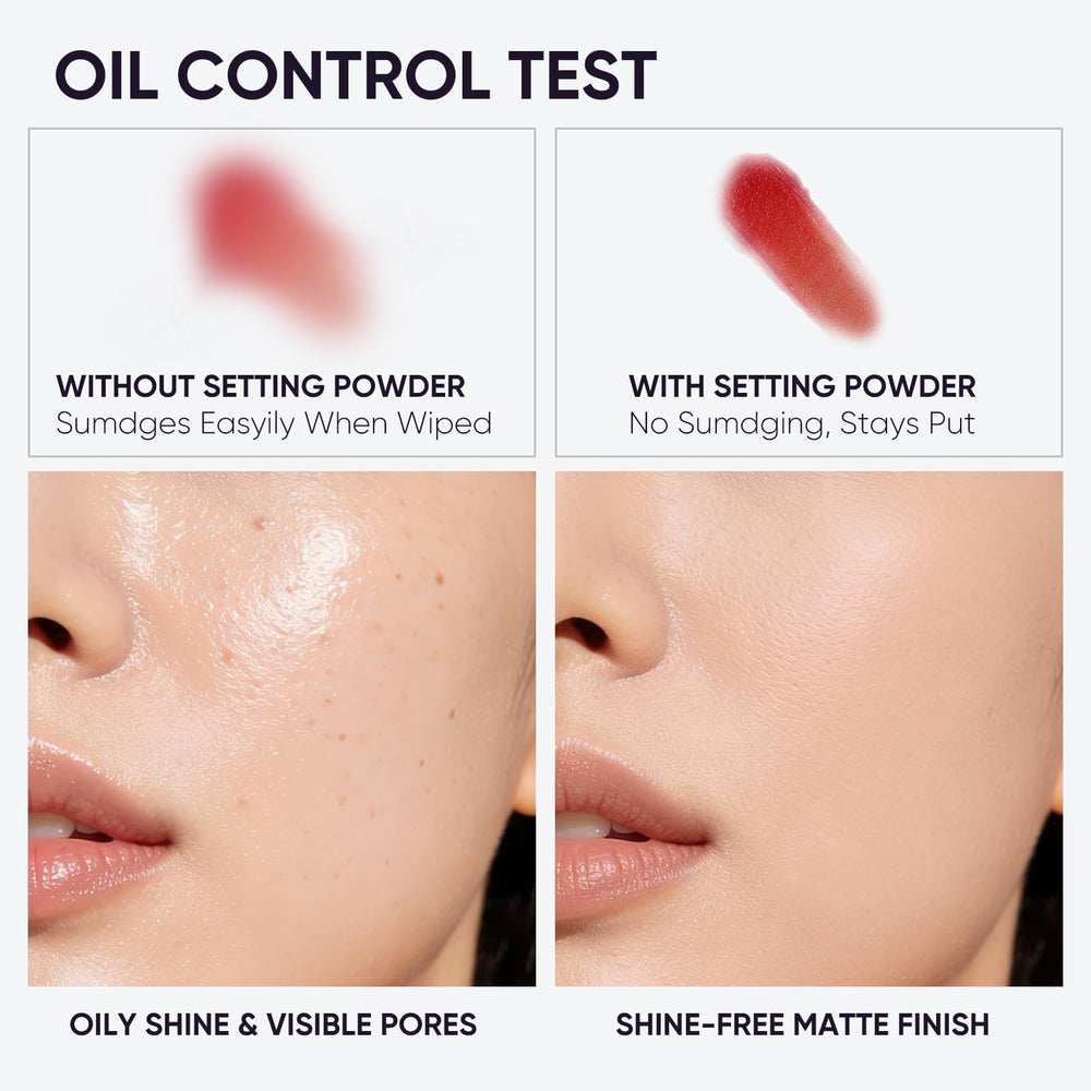 2CHILL applied on model showcasing matte, hydrated finish and long-wear look