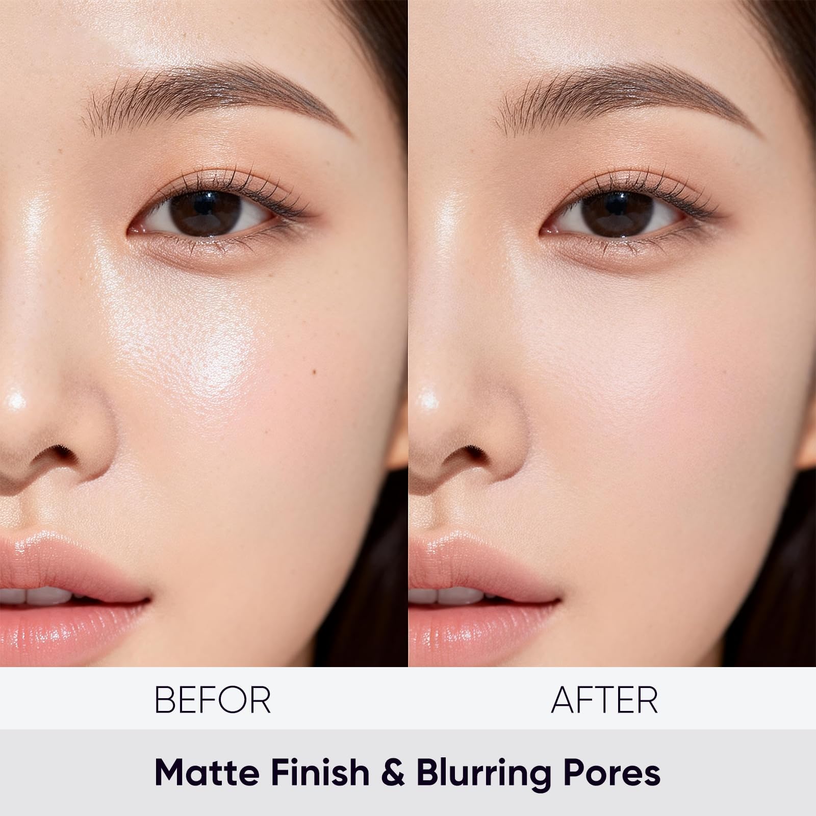 2CHILL soft puff with powder demonstrating smooth application and comfortable finish