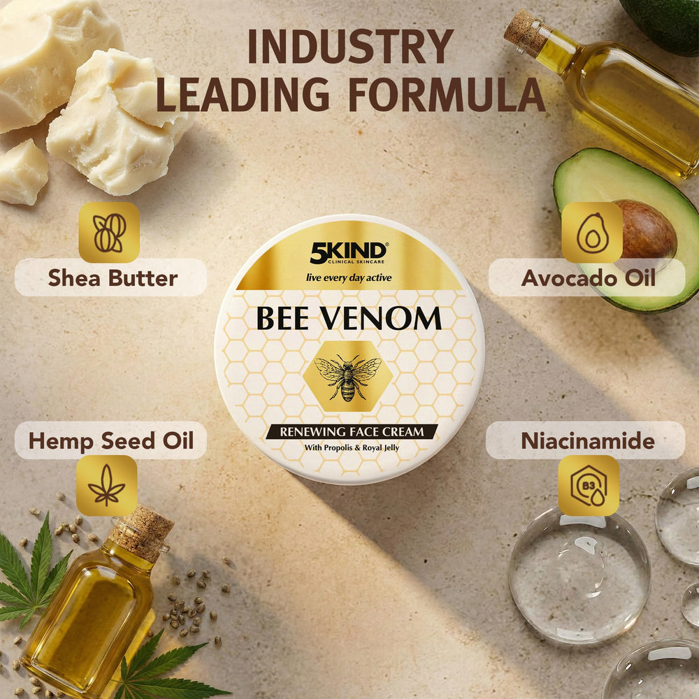 5kind clinical skincare with pipette to suggest ingredient potency and precision