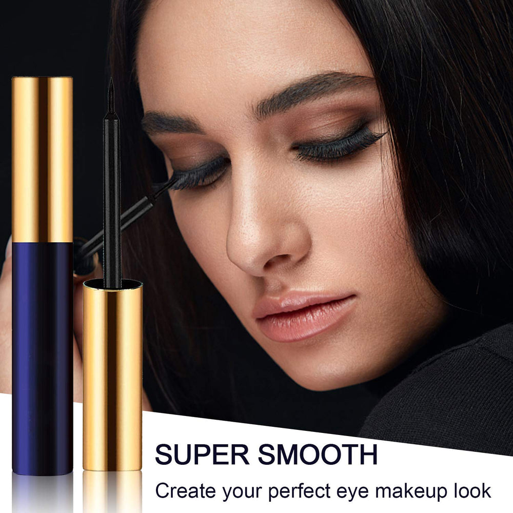 7C SEVENCROWN magnetic eyeliner pen close-up showing fine tip and applicator for precise, buildable lines