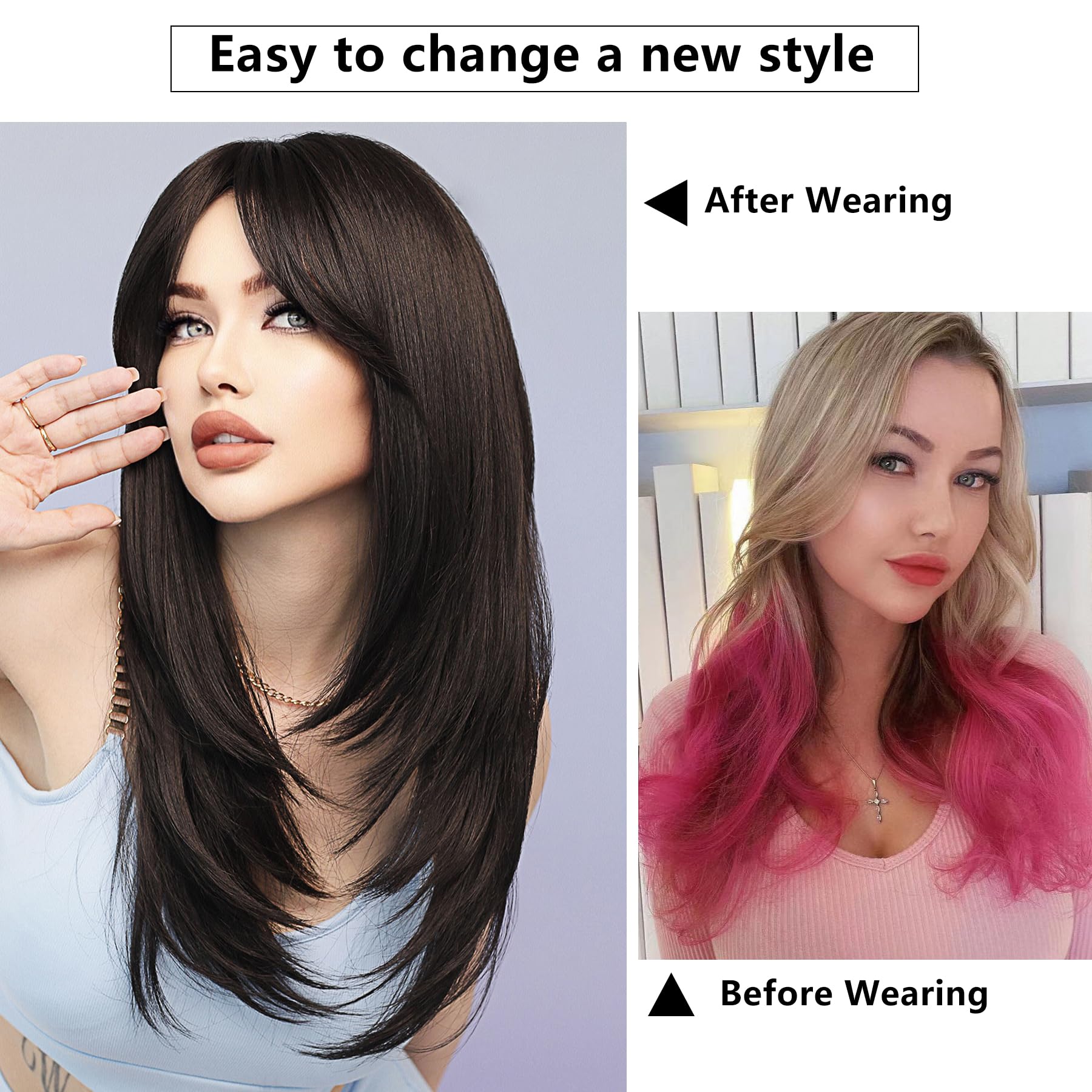 7JHH WIGS interior cap showing adjustable band and rose net for secure comfortable fit