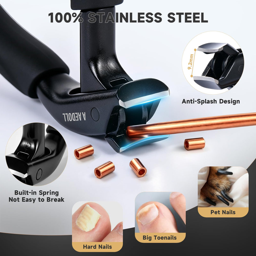 A AEDOLL nail file and curved cuticle tool included for full grooming