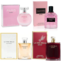 A CENTER front packaging showing elegant gift presentation and instant luxury