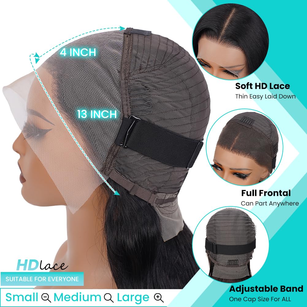A FUTURE TONGMEI detail of body wave texture showing soft, smooth bounce