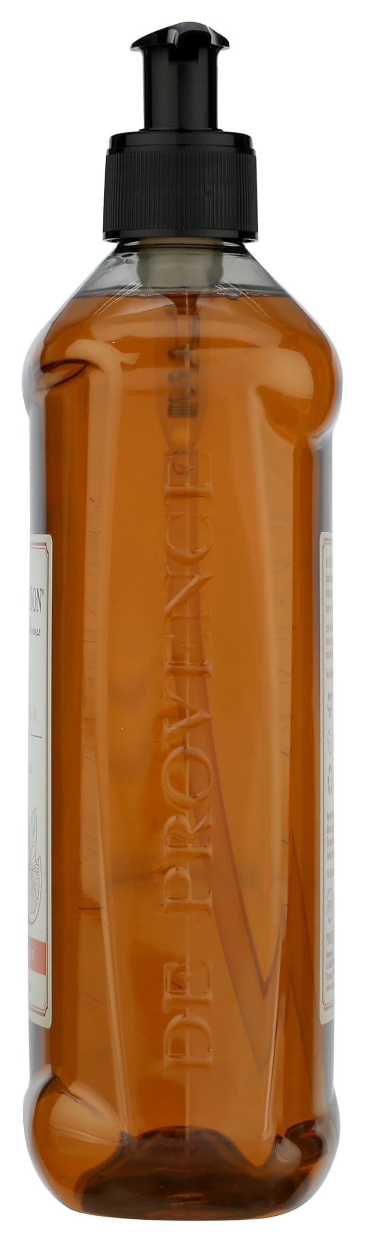 A LA MAISON bottle beside ruler showing size and packaging convenience benefit